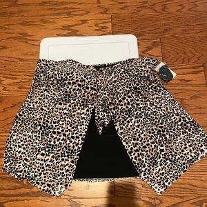 Croft and Barrow Tankini top, leopard print